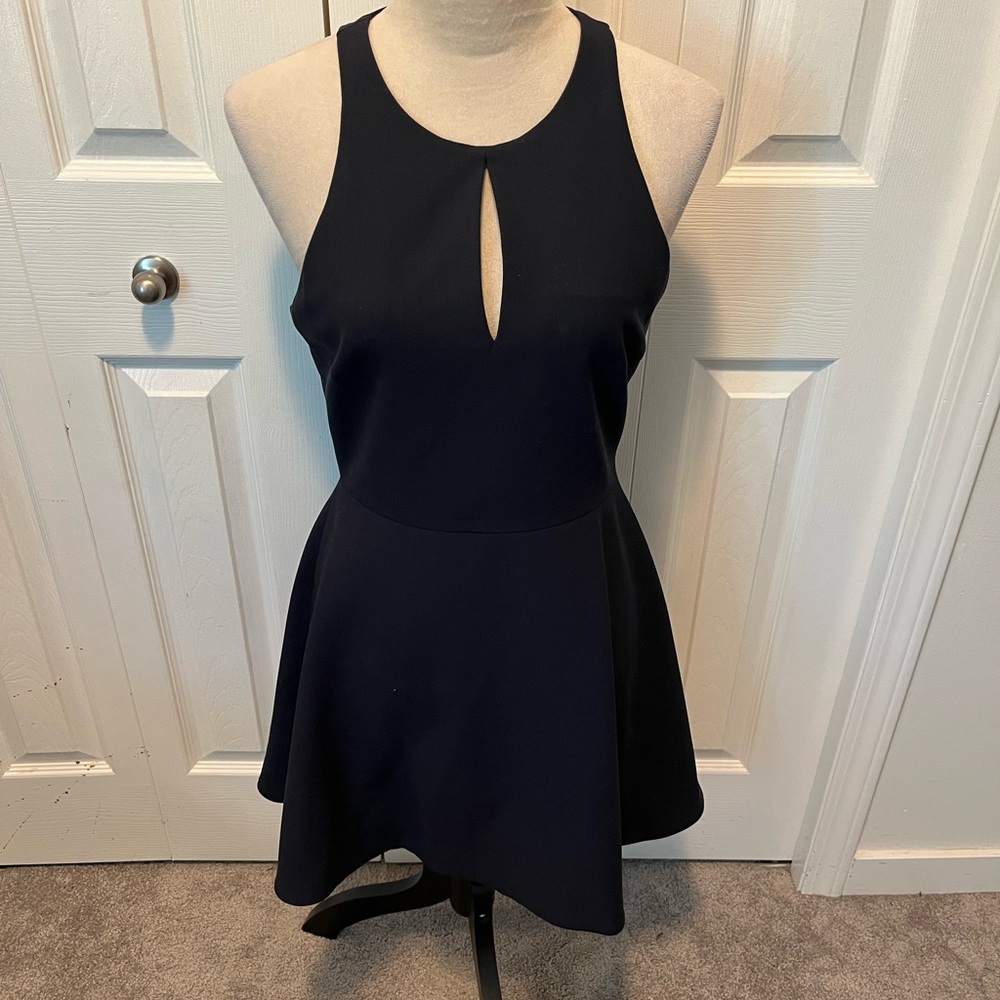 Elizabeth and James size 8 Elegant BlueSleeveless Dress